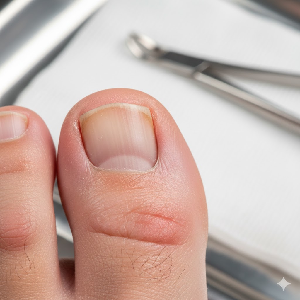 Лечение вросшего ногтя